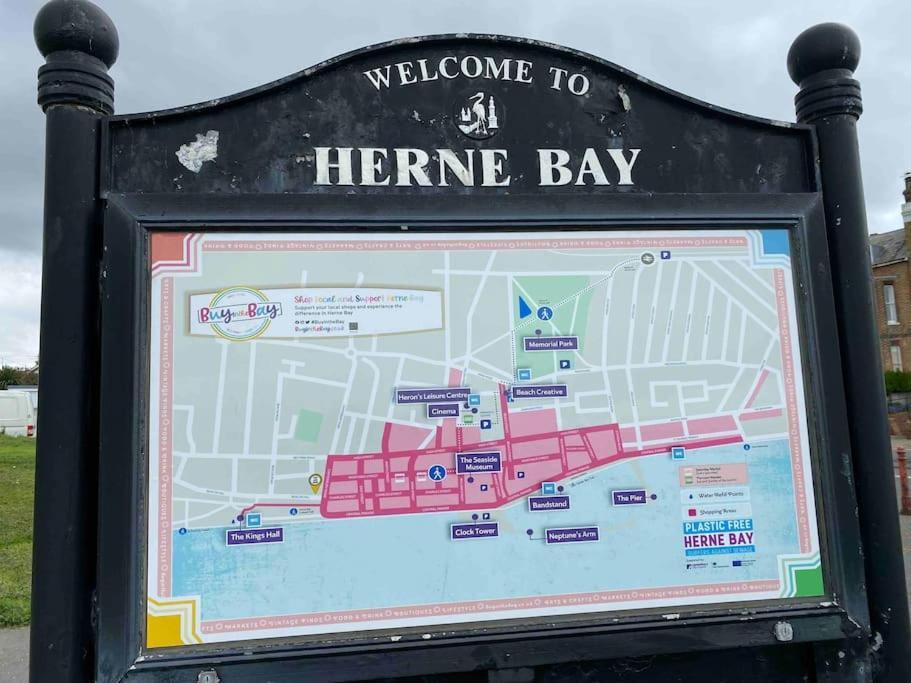 Herne Bay Central - 2 Minutes From Beach Apartment Zewnętrze zdjęcie